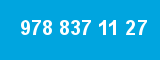 978 837 11 27 978 837 11 27